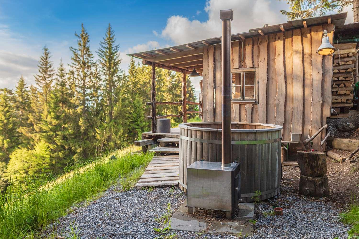 瑞德包瑞士高山小屋旅馆 茨魏西门 外观 照片